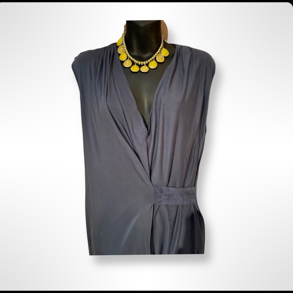 EUC blue gray dress by HD in Paris at Anthropologie - Picture 2 of 5